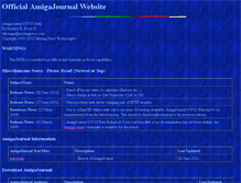 Tablet Screenshot of amigajournal.missingpiece.com